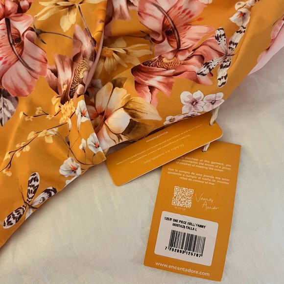 NWT Size Large One Piece Bathing Suit Anthropologie for Encantadore - Picture 5 of 5
